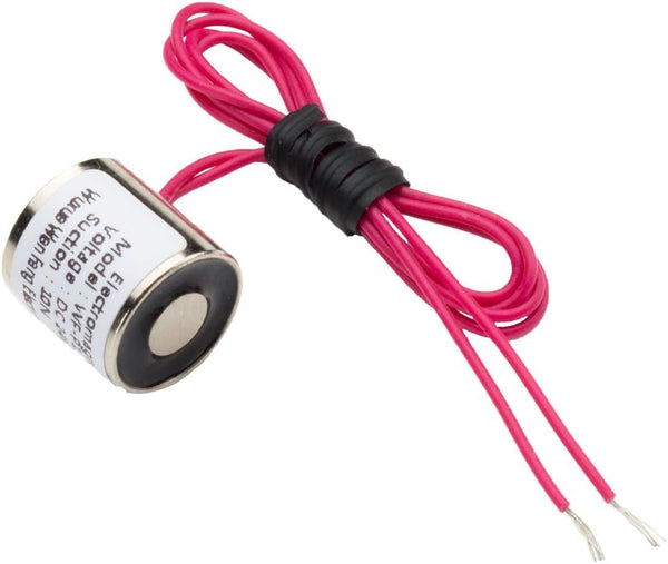 uxcell 10N Electric Lifting Magnet Solenoid, 24V DC Electromagnet Lift Holding