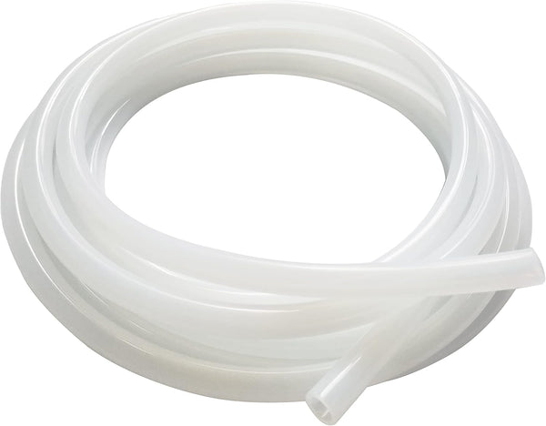 Hohitto Silicone Tubing, Flexible Hose 8mm ID x 12mm OD, 1 Meter Length for Pump Transfer in Industrial Applications