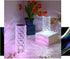 KEG801302 Bedside Crystal Rose Ambiance Table Lamp Bedroom Bedside LED Romantic Multi-Color Changing Light Rechargeable