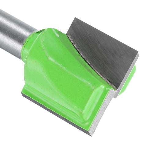 2pcs 1/4" Spoilboard 21/32" (17mm) 5/8" (16mm) HARFINGTON Bottom Cleaning Router Bits Shank Carbide Tipped Surfacing