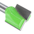 2pcs 1/4" Spoilboard 21/32" (17mm) 5/8" (16mm) HARFINGTON Bottom Cleaning Router Bits Shank Carbide Tipped Surfacing