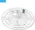 4" 4 Pack PATIKIL Light Fixture Mounting Bracket, Light Crossbar Circle Mounting Bracket Universal Hook Lamp Fixture
