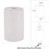 2 Pack 1-5/8-inch A00027 Frosted Glass Lamp Shade with Crackle Finish, Cylinder Glass Light Cover Replacement