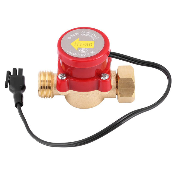 Pump Water Flow Sensor Machine G1/2 Thread for Booster Pump with Magnetic Automatic Control Switch