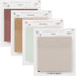 Pastel Transparent Sticky Notes, 4 Packs, 3 x 3 Inch, See Through Annotating Sticky Notes for Office School Supplies
