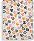 Gotcha Covered Notebooks Softcover Stay Pawsitive 8.5" x 11" Pet Spiral Notebook/Journal, 120 Wide Ruled Pages, Durable Gloss Laminated Cover, White Wire-o Spiral. Made in the USA by Gotcha Covered Notebooks
