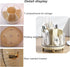 Rotating Pencil Holder, Multi-Compartment Desk Organizer, Stylish Storage Solution for Home Offices, Classroom, Art