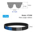 uxcell 2pcs HTD-5M Rubber Timing Belt 84 Teeth, 420mm Pitch Length x 20mm Width x 3.6mm Height, Closed Loop Pulley Timing Belt