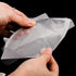 500 Pack Packaging 6"L 11"H DEAYOU Handle Drinking Poly Bags, Clear Cup Carrier with Handle, Plastic Drink Bags Cup