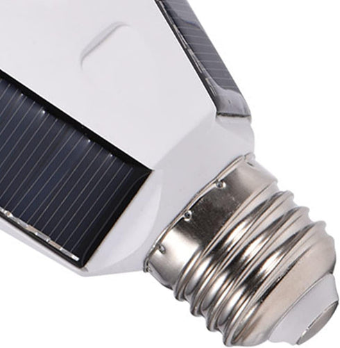 Solar Light Bulbs, Emergency Solar Rechargeable, Outdoor Waterproof Camping Lamps, Portable LED for Tent, 12W