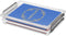 Plastic File Storage Box, 2-Tier Portable Project Case, Document Storage Organizer for A4 File Paper, Certificate,