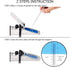 VGVGV 0-25% 0-40% Brix Refractometer, Handheld Grape Refractometer for Wine Spirits Tester Alcoholo Meter Brix Sugar