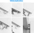 DYWISHKEY 5 100PCS Styles Shelf Pins Kit, Nickel Plated Shelf Bracket Pegs Cabinet Furniture Shelf Pins Support