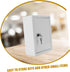 KALLORY Wall Mounted Lockable Milk Box Durable and Stylish Milk Container for Home Office Multi Use Design for Milk