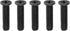 The Lord of the Tools 5PCS M6x25mm Drill Chuck Shank Adapter, Carbon Steel Fixing Screw Left Hand Thread