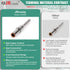 JRready Deutsch DTM Solid Terminal Pin & Socket Size 20, ST6282-050 DTM Series Connector Terminal Kit