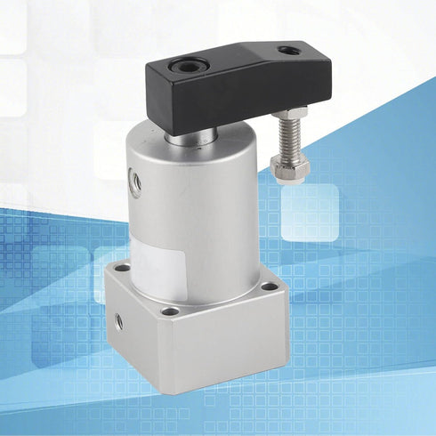 Rotary Pneumatic Cylinder, Double-Acting 90 Degree Angle Clamping Corner Pressing Rotate Cylinder Air Swing Tool
