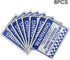 Pilarmuture 8pcs Security Alarm System Sign for Home,Waterproof Warning Security Stickers Monitored Alarm System Self