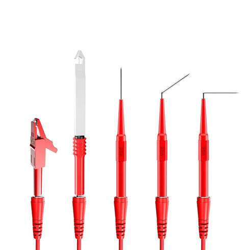 Goupchn Back Probe Kit 30PCS with Banana Plug to Copper Alligator Clip Automotive Test Leads Set