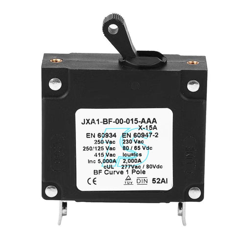 Circuit Breaker, DC/AC Manual ON/Off Toggle Reset Switch, Safety Mini Circuit Breaker 15A 20A 25A 30A
