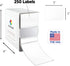 ChromaLabel 2 x 3 inch Permanent Color Code Rectangle Labels, 100 Stickers per Dispenser Box
