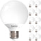 Sunco 10 Pack G25 LED Light Bulbs, Vanity Globe Bathroom Light Bulb,