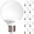 Sunco 10 Pack G25 LED Light Bulbs, Vanity Globe Bathroom Light Bulb,