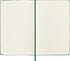 Moleskine Classic Notebook, Hard Cover, Large (5" x 8.25") Plain/Blank, Myrtle Green, 240 Pages