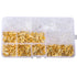 315PCS Quick Splice Male and Female Wire Spade Connector Crimp Terminal Block Assortment Kit with Insulating Sleeve