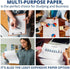 Three Leaf 80 Ct. Multipurpose Paper, 8.5 x 11 Inch, Pack Of 1, Bright White Copy Printer Paper