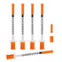 0.5mL/CC 31G 5/16in 8mm for Lab Refilling Supplies, Industrial Dispensing, Measurement,Individually Wrapped,