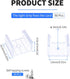 50Pcs H-014 LED Strip Light Clips Neon lamp Mounting Fixing Bracket PP Waterproof Clamp Holder with Screws for LED