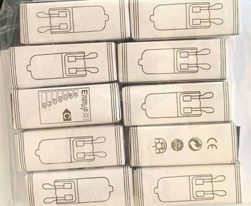 G9 Bulb 20W T4 Bulb 180 Lumen120 G9 Bulbs 2700K Pack 10 Halogen JD Type Volt Lamp Base Bi Pin Halogen House Hold