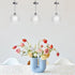 G9 4.7 Inch Kichvoe Double Glass Lampshade Round Globe Hand Blown Glass Chandelier Replacement Cover for Ceiling