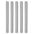 HARFINGTON 5pcs Round Rods, 7.9mm x 100mm High Speed Steel (HSS) Lathe Bar Stock DIY Craft Tools for Turning, Facing,