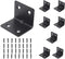 Heavy Duty Stainless Steel Corner Bracket,ULIFESTAR L Shaped Shelf Bracket 90 Degree