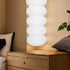 HOMSFOU Paper Floor Lamp Shade Replacement, White round Japanese Paper Lantern, Floor Lighting Shade for Living Room