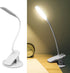 360 Topyond Desk Lamp with Clamp, Adjustable USB Clip Light, Eye Caring Reading Lamp with Heat-Resistant Base for Home