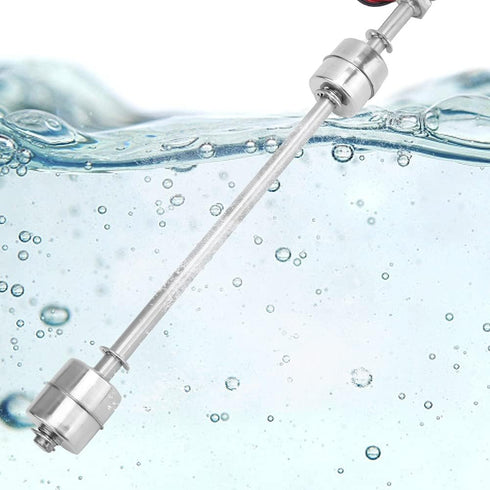 Stainless Steel Switch Water Level Sensor Double Ball Controller for Pool (250mm / 9.84in)