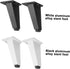 4Pcs NUOBESTY Cabinet Feet for Bathroom Tv Stand and Sofa Support Strong Load Capacity Easy Installation Durable