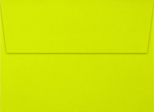 LUXPaper A7 Invitation Envelopes | Peel & Press | 5 1/4" x 7 1/4" | Wasabi Green | 80lb. Text | 50 Qty by LUXPaper
