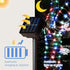 33FT 100L IP65 Honche Solar Rope Light Weatherproof Outdoor LED Copper Fairy String Tube Lights for Party Garden Porch