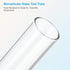 PATIKIL 5ml Test Tubes, 200pcs Glass Clear Round Bottom Containers for Bead Party Candy Storage