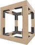 HOME MASTER HARDWARE Sets, 1-1/2 20 Pack,Black L Bracket Corner Brace " Right Angle Bracket, Metal L Brackets