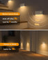 3 Pack WILLED Motion Sensor Night Light, Rechargeable Stair Lights Indoor, Warm White Motion Sensor Light Indoor