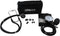 Santamedical Adult Deluxe Aneroid Sphygmomanometer - with Stethoscope, Cuff, and Carrying Case, Black