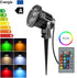 Lights,8W Control,2-in 1 85-265V (1 OurLeeme Lawn Flood Light Stake, RGB Spot Outdoor LED Flood Light Waterproof Garden