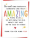 Zyulin Cute Thank You Card for Best Friend Bestie, Appreciation Gifts for Teacher