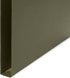 Blue Summit Supplies Legal Hanging File Folders, 25 Pack, 1" Expansion, Standard Green, Includes 1/5 Cut Tab Inserts