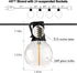 50FT G40 26 Dimmable Bulbs, 2700K E12 Banord Globe String Lights with Plastic Waterproof Outdoor LED Lights for Patio